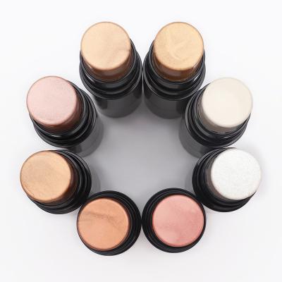 China Best Selling OCHAIN ​​Private Label Brand Waterproof Makeup Highlighter Cutout Accept Orders Seller Wholesale Highlighter Bar Light Stick for sale