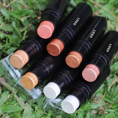 China OCHAIN ​​Logo Waterproof Custom Makeup Face Bronzer Shimmer Highlighter Bar Stick Low Moq High Quality for sale