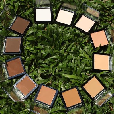 China Best Wholesale Cruelty Free Private Label Bleaching OCHAIN ​​Vegan Skin Bronzer Contouring Powder Black Palette for sale