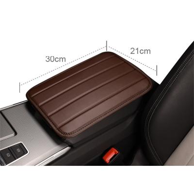 China Multi Rotatable Auto Furry Box Cover Protector Car Seat Armrest Woolen Wool Sheepskin Protector Center Console Lotuz Universal Fit for sale