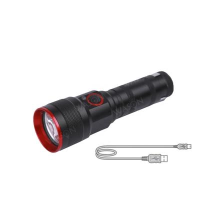 China Carry Outdoor Lighting Linterna Super Handy Pocket Emergency Best Rechargeable Hand Hunting Rechargeable Flashlight for sale