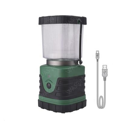 China Amazon Hottest Manufacturer 500 Lumens 4 Modes Strong Light Micro USB Rechargeable Camping Square Camping Led Lantern With Portable Hook for sale