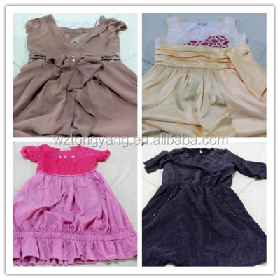 China Fashion And Hot Selling Popular Second Hand Clothing Korea 100% Cotton Dress Cleaning Cloths for sale