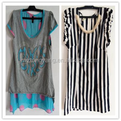 China Fashion and popular hot sale stocklot used in branded clothing for all kind balls of used clothing mixed for sale for sale