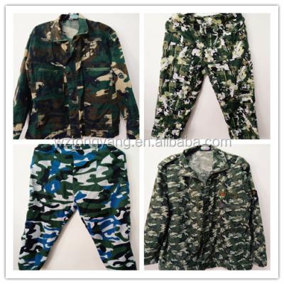 China Fashion and second hand popular hot sale china imports military clothing bullets for sale for sale