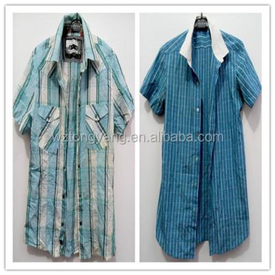 China Fashion and Popular Hot Sale Used USA Second Hand Clothes 100% Cotton Mens Polo Shirts Fabrics for sale