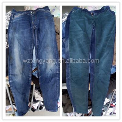 China Fashion and popular hot sale used istanful clothing wholesale turkey men jeans pants for sale