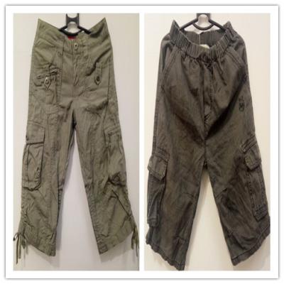 China Soft used no damage low price and low moq used mens sports shorts baggy pants 3/4 cargo pants for sale