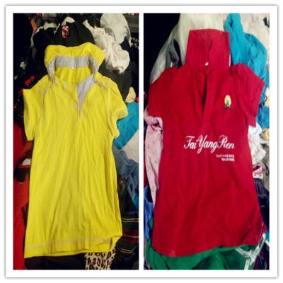 China No Damage Good Smell Cheapest Free Clothes Used Baby Shirts In Bundles Polo T Shirt for sale