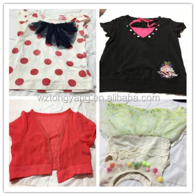 China Fashion and popular hot selling second hand fabric baby clothing indian kurtis wholesale for sale