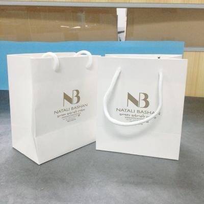 China Small Recyclable Kraft Paper Bag For Shopping , Packaging , Paper Shopping Bag For Gift for sale