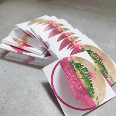 China 2019 Fashion Eco Friendly Customized Coated Paper Sticker Custom Colored Sticker for sale