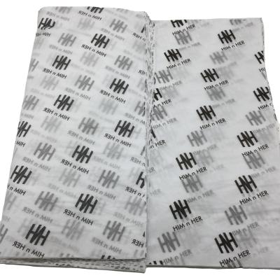 China Custom High Quality Moisture Proof Logo Gift Printed Tissue Paper Wrapping Cloth Wrapping Clothes Tissue Paper for sale