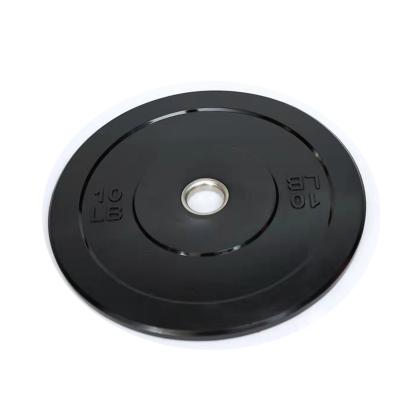 China Eco - Friendly Gym Fitness Equipment Rubber Coated Weight Plates For Gym Equipment for sale