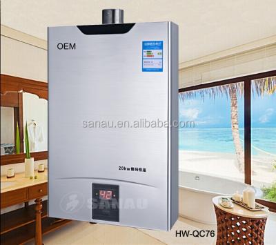 China Cold Rolled Instant Body Gas Tankless Water Heater for sale