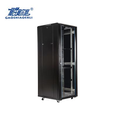 China Indoor fabrication 19 inch 22u data center network cabinets for sale