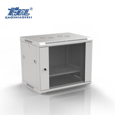 China High Quality SPCC 19inch 4u 6u 9u 12u 15u Network Cold Rolled Steel Cabinet for sale