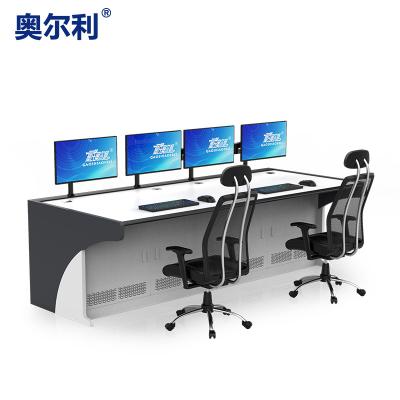 China Distinctive Commercial Furniture Modulartiy Control Room Monitoring Console for sale