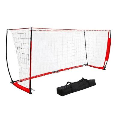 China High Quality Durable Portable Folding 12*6FT Football Soccer Gates Gate Goal Net Post And Soccer Training Practice Net Equipment for sale