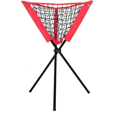 China Durable Portable And Foldable Softball Baseball Tennis Ball Practice BallCaddy for sale