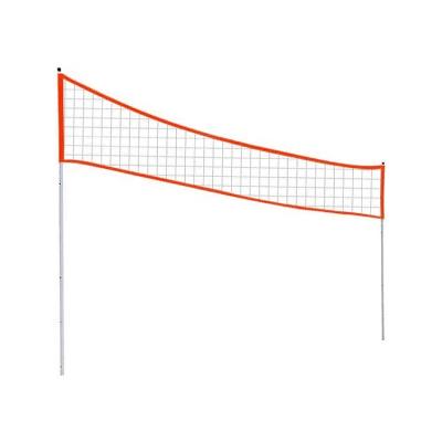 China Outdoor Sport Eco-Friendly Strong Durable Portable Easy To Install Height Adjustable Beach Lawn Volleyball Net Rack And Badminton Net Rack for sale