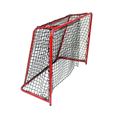 China Durable High Quality Indoor Outdoor Steel Tube Holistic Inseparable Ice Hockey Goal for sale