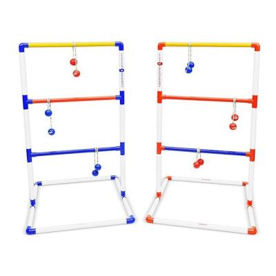 China Durable Adjustable Plastic Golf Games Throwing Ladder Ball For Kids And Adults for sale