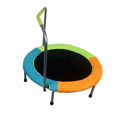 China Without protective net indoor mini folding and with armrest trampoline for sale