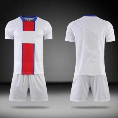 China Dropshipping Breathable Custom Made Youth White Soccer Jersey Survetement Football Shirts for sale