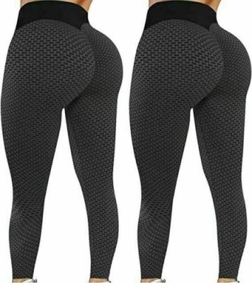 China Fitness Women Seamless Waist Butt Lift Yoga Pants Crack! crack! Breathable Gym Wear Workout Leggings Top for sale