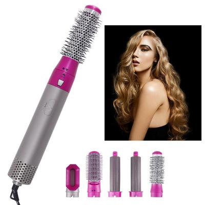 China Tourmaline Dropshipping 5 in 1 Sets Hair Care and Styling Styling Brushes Hair Care and Styling Other Hair Styling Tools for sale