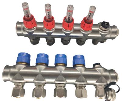 China Traditional Stainless Steel Manifold With New Style Flowmeter For Germany Market for sale