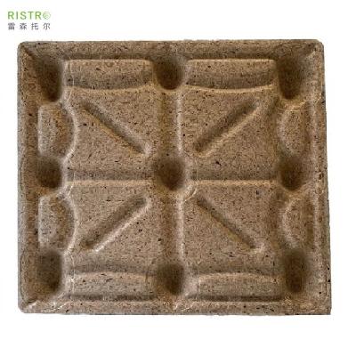 China Waterproof Single Faced Compressed Wood Pallet Plastic Composite Wooden Pallet Four Way Fork Eco-friendly Pallet for sale