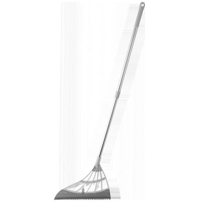 China Factory direct supply price PP+TPR+STAINLESS STEEL cheap broom and dustpan set with handle for sale