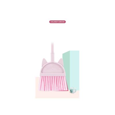 China Creative PP+PET New Competitive Price Good Quality Combination Broom And Dustpan Set With Long Handle for sale