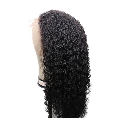 China 100% Deep Curly Remy Human Hair Brazilian Hair No Glue 150% Deep Curly Full Density Lace for sale