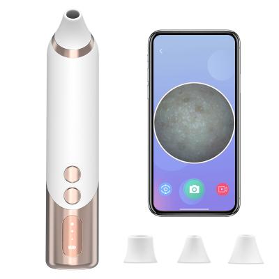 China Acne Treatment Acne Pore Blackhead Remover Facial Deep Cleansing Cleaner Instrument With Wifi Visual for sale