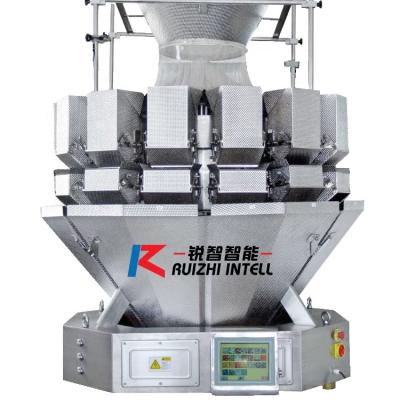 China Automatic Packing Machine Combination Weigher 14 Head Food Multi Head Weigher Multihead Weigher for sale