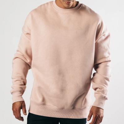 China Anti-Wrinkle Plus Size Men's Jumper Top Sweater Crewneck Sweatshirt In Bulkembroidered Sweatshirts for sale