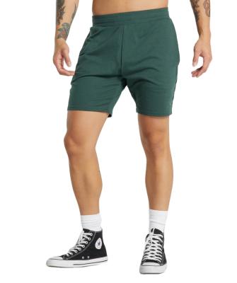 China Anti-Wrinkle Mens Shorts Pants Custom 100% Solid Color Heavyweight Cotton Sweat Shorts for sale