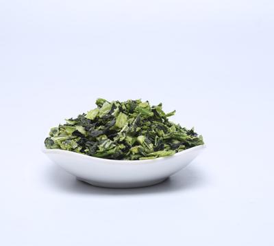 China Certified Health Dried and High Quality Food Green Spinach for sale