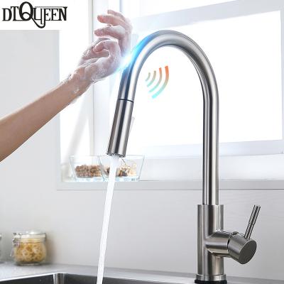 China Sense Faucets Touch Kitchen Faucets Kitchen Faucet Sprayer Smart Touch Faucet For Kitchen for sale