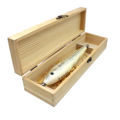 China Wholesale Handmade High Hardness Wooden Fishing Rod Baits Wooden Pencil Bait Top Ocean Bait Tuna Pilgrim GT for sale