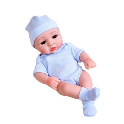 China Toy Manufacturers Direct Rebirth Cartoon Comfortable Doll Baby Early Education Toys 30cm for sale