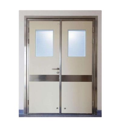 China Heat Insulation Hermetic Swing Double Door, For Hospital And Clinic for sale