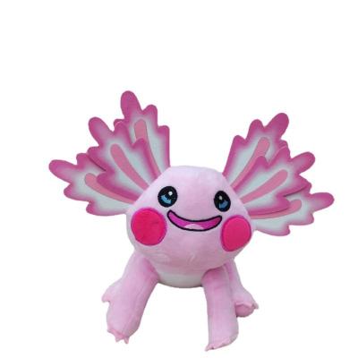 China Custom Soft Cute Plush Axolotl Cartoon Six Tentacles Axolotl Plushie Doll Plush Stuffed Toys Kids Gift for sale