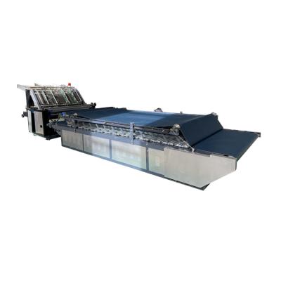 China Semi Automatic Food Carton Flute Laminating Machine For Corrugated Cardboard for sale