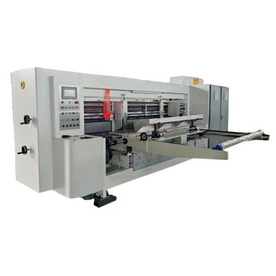 China Corrugated Cardboard Die Cut Box Cardboard Machine Roll Machine Automatic Shingle Creasing Plant for sale