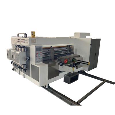 China Factory 218 Small Cardboard Box Slotter Corrugated Printer Model Die Cutting Machine for sale