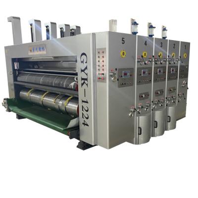 China Factory High Speed ​​Corrugated Carton Box Printer Slotter Die Cutter Machine For Making Carton Box for sale